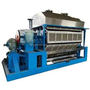 Factory Cost Large Output full Automatic paper pulp egg dish manufacturing machine with drying oven
