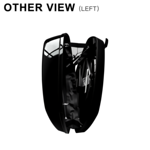 Sacoches arrière en plastique ABS noir brillant + fibre de verre pour Softail FXBB FXST 2018+ Sacoches ABS coupées 24L pour CVO Road - Product Image 3
