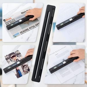 เครื่องสแกนเอกสารแบบพกพา ราคาประหยัด ความละเอียด 900 dpi สแกนหนังสือได้ ใช้พอร์ต <span class=keywords><strong>USB</strong></span> ขนาด A4 มีสินค้าในสต็อก - Product Image 4