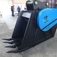 Nuevo Modelo 2026: Trituradora de Mandíbulas Móvil de Bajo Costo, Estilo Innovador, para Reciclaje, Excavadora, Minicargadora y Cucharón Triturador de Roca