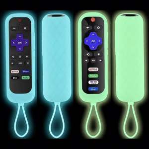 Funda de Silicona Flexible Luminosa para Control Remoto de TV, Cubierta Antipolvo, Protector Antideslizante, a Prueba de Polvo para Ropa y Ropa de Cama - Product Image 2