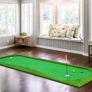 High Quality Golf Green Mat Training Aid Mini Golf Artificial Grass Putting Practice Golf Mat For Outdoor Indoor Use
