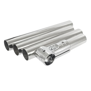 נירוסטה רזה צינור עבודה שולחן מחזור טרולי כבל מתגלגל 28 מ "מ מחסן תמיכה חוט עגול - Product Image 3