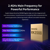 Carte de développement Liontron Rockchip RK3588 Arm 8 Go 128 Go 6 TOPS de puissance de calcul, unité PC industrielle IA, terminal POS intelligent IoT