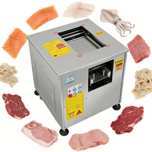 Commercial Automatic Fish Chopping Machine Single <b>Bin</b> Design <b>Double</b> Slices Output Fish Cutting Machine for Seafood Store & Cante - Product Image 3