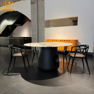 Juego <span class=keywords><strong>de</strong></span> mesa <span class=keywords><strong>de</strong></span> comedor redonda <span class=keywords><strong>de</strong></span> piedra <span class=keywords><strong>de</strong></span> mármol natural <span class=keywords><strong>de</strong></span> gama alta, 6 <span class=keywords><strong>sillas</strong></span>, mesa <span class=keywords><strong>y</strong></span> <span class=keywords><strong>sillas</strong></span> <span class=keywords><strong>de</strong></span> cocina con patas <span class=keywords><strong>de</strong></span> madera maciza <span class=keywords><strong>de</strong></span> lujo moderno, fábrica - Product Image 6