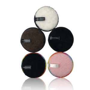 Reusable Round Velvet Makeup Remover Pads Pink Eco Face Cleaning Pads for Foundation and Cosmetics Removal - Product Image 1