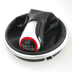 For Skoda Fabia Gear <b>Knob</b> 5-Speed Aluminum Alloy Ergonomic <b>Shift</b> <b>Knob</b> Set - Product Image 1