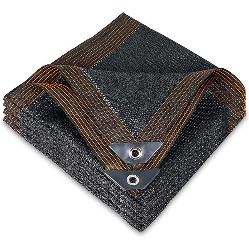 High Quality HDPE Knitted Shade Sail UV Finished Rectangle Square Pattern Sunshade Net for Outdoor Beach Garden Restaurants