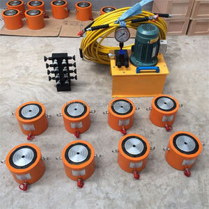 Miglior prezzo 6 punti personalizzato stazza 100 Ton elettrico martinetto idraulico cilindro per il sollevamento case modulari - Product Image 5