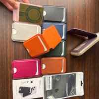 Portefeuille magnétique 2 en 1, support magnétique en cuir, porte-cartes magnétique pour iPhone, avec support réglable