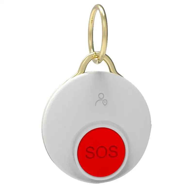 Tragbare intelligente Notfall tasten Rufen Sie Cel Phone Bluetooth Sos Button Schlüssel bund für drahtlose Alarme an