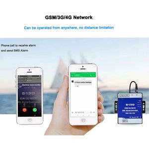 Chất Lượng Cao S130 2G/4G GSM Kiểm Soát Truy Cập Hệ Thống Cổng Opener Điều Khiển Tiếp Sức Sms Báo Động Với Pin Dự Phòng Cho Trạm Bơm - Product Image 5