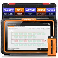 2026 Kingbolen K10 Ultra Scanner de diagnostic automobile OBD2, version améliorée du K10 Pro avec cartographie topologique, J2534, CANFD, DOIP, FCA, Test actif