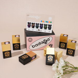 ยาทาเล็บเจล Badaga 6 สี แบบตาแมว 8 มล. เจลแม่เหล็กแบบแฟลช กึ่งถาวร ลอกออกได้ สำหรับร้านทำเล็บ - Product Image 1