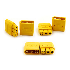 Оригинальный разъем Amass XT60 2+4 <span class=keywords><strong>6</strong></span>-контактный с сигнальным контактом |   Адаптер-переходник XT60 (2+4)-штекер/гнездо для радиоуправляемых моделей - Product Image 4