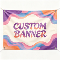 Bannière en vinyle en gros, bannière en PVC personnalisée thermoscellée pour signalisation ovale de patinage de vitesse