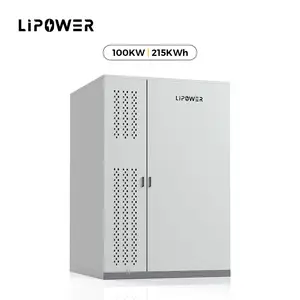 Lipower 100kw 215kwh Super Condensator Batterij Voor Zonne-Energie Pv Systeem Energie Back-Up Voor Industriële Gebouw