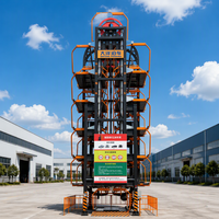 DAYANG PCX Smart Rotary Parking Lift 2350 kg Sistem Parkir Mobil Vertikal Peralatan Penyimpanan Kendaraan