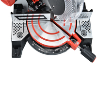 HM105A outils de menuiserie électriques professionnels, composé de coupe du bois, scie à onglet