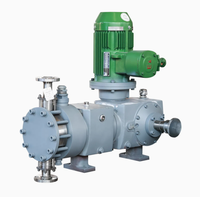 Pompe doseuse à diaphragme hydraulique, pompe de dosage sans fuite pour milieux chimiques dangereux et toxiques