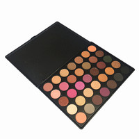 Palette de fards à paupières neutres 35C importée en gros, palette de maquillage à marque privée