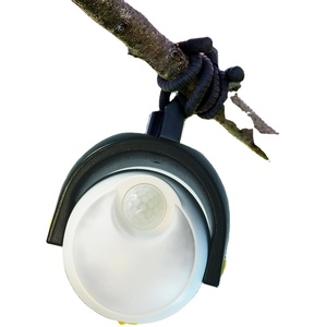 拓迪户外IP65防水LED 360度旋转<span class=keywords><strong>PIR</strong></span>运动传感器灯带灵活三脚架底座智能探测器 - Product Image 1