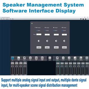Paulkitson หน่วยประมวลผล Dante DT48ลำโพงดิจิตอลประมวลผล DSP 4x8หลายอนาล็อกผู้จัดการประมวลผลเสียง DSP มืออาชีพ - Product Image 4