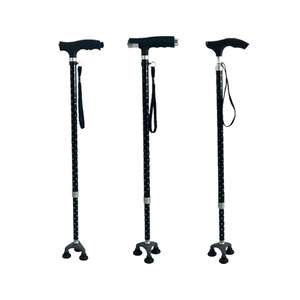 Canne réglable à trois pieds Guangdong, antidérapante, pour personnes âgées, en acier inoxydable, légère, stable et offrant un bon soutien. - Product Image 5