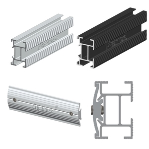 Rails solaires en aluminium anodisé en gros, rails <span class=keywords><strong>de</strong></span> <span class=keywords><strong>montage</strong></span> <span class=keywords><strong>de</strong></span> panneaux solaires, longueur personnalisée, installation facile, <span class=keywords><strong>montage</strong></span> PV |   AISINEE - Product Image 4