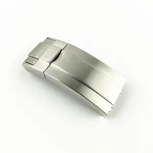 Boucle de bracelet de montre 16mm 18mm pour Rolex <span class=keywords><strong>Submariner</strong></span> GMT Master Daytona Water Ghost Fermoir de sécurité pliant en métal en <span class=keywords><strong>acier</strong></span> inoxydable - Product Image 5