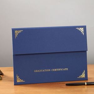 Hot Sales Graduation Diploma Leather <b>Holder</b> <b>File</b> Certificate Cover Folder <b>Holder</b> - Product Image 4
