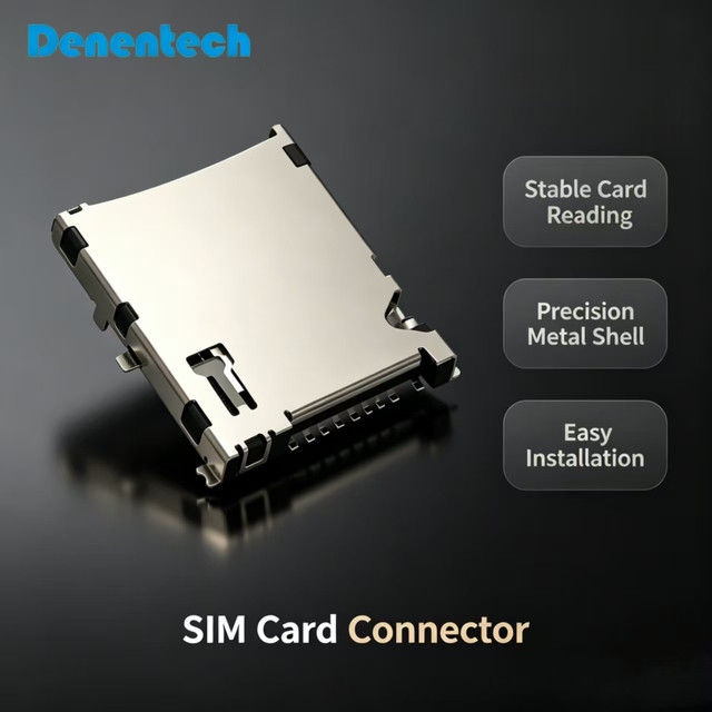 High Quality Memory Card Connector Kit Edge SD Micro SD TF Card Connector Compact Flash MC Card Connector for Electronic Devices