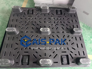 แท่นวางพลาสติก HDPE ขนาด1300*1140มม. และฝาปิดสำหรับกล่องพาเลทที่เก็บของแบบสี่ช่อง - Product Image 4