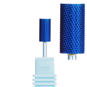 5 1 profesyonel tırnak matkap ucu 2.35 çapraz kesme 3/32 "paslanmaz çelik konik alev koni elektrikli dosya - Product Image 4