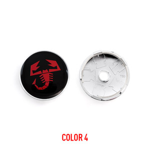 Enjoliveurs <span class=keywords><strong>de</strong></span> moyeu central <span class=keywords><strong>de</strong></span> <span class=keywords><strong>roue</strong></span> <span class=keywords><strong>de</strong></span> voiture ABARTH 60mm Scorpion pour <span class=keywords><strong>500</strong></span> Abarth <span class=keywords><strong>Fiat</strong></span> Marea Multipla Punto T60 - Product Image 4