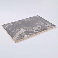 UVboard haute brillance UV mélamine panneau MDF UV PET panneau lumineux en plastique marbre UVboard feuille de PVC pour la décoration des murs