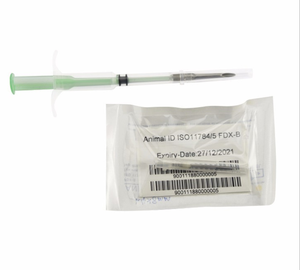 Microchip de papel revestido, venda quente de papel revestido de alta qualidade 134.2khz preto & branco animal com gps - Product Image 3