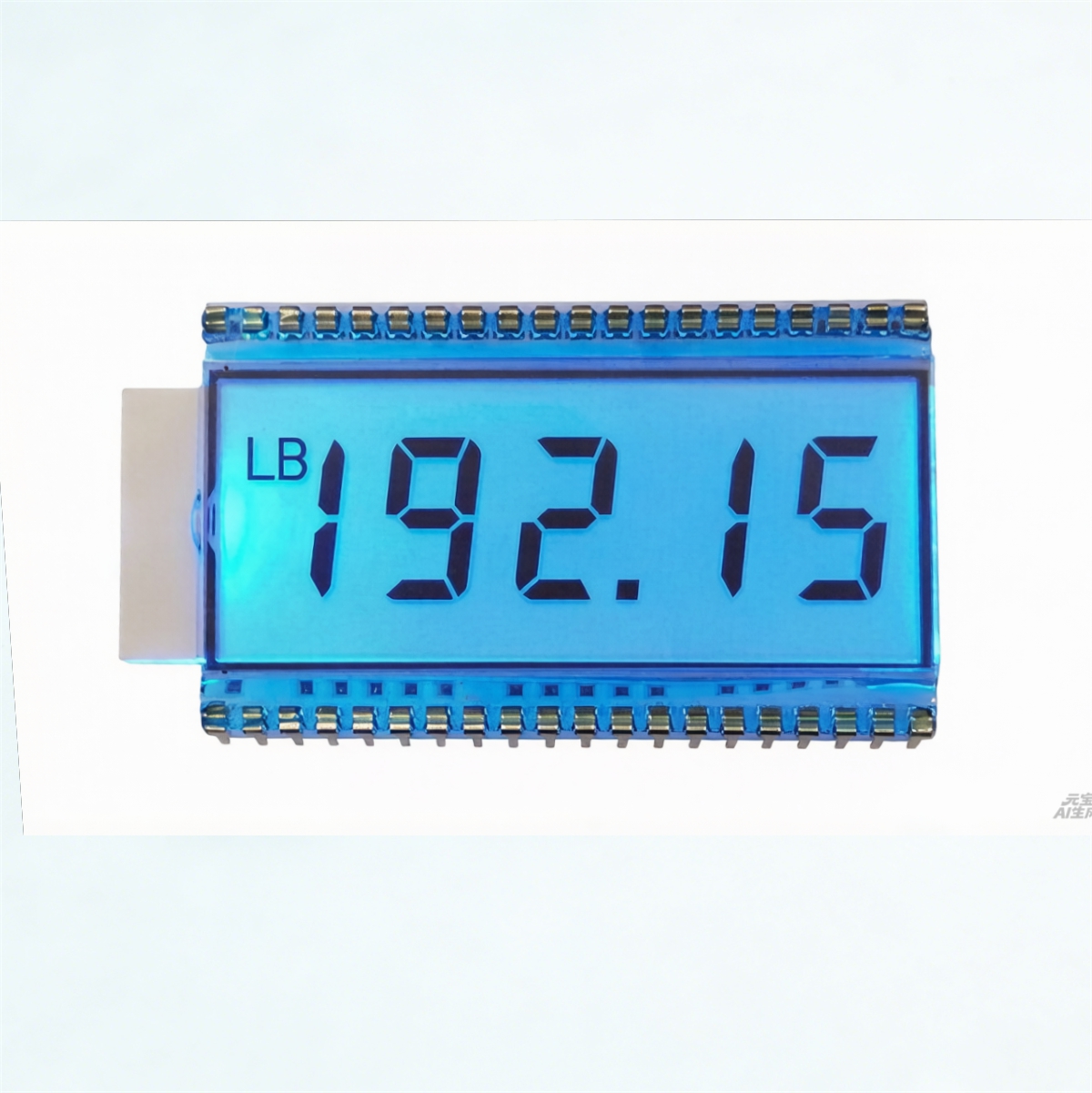 Display LED Kingbright CA04-41SYKWA &ndash; 4 Cifre, 7 Segmenti, Anodo Comune, Giallo, 10,2mm