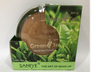 Poudre compacte au thé vert Saniye, fini mat, SPF 20, tous types de peau - Product Image 3