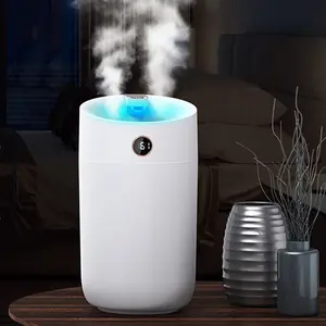 Reizen Schattige Kleine Verstuiving Draagbare Mini Elektrische Usb 3l Mist Luchtbevochtiger Met Led Licht Luchtbevochtiger