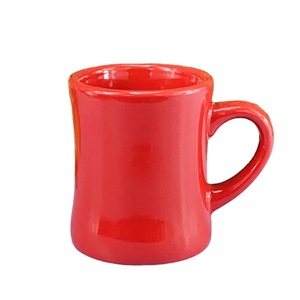 Taza de Cerámica Personalizada de Color Sólido, Taza de Café con Forma de Cintura, Taza de Té de Porcelana - Product Image 6