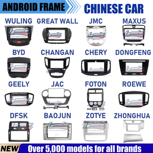 En gros, cadre Android pour autoradio DONGFENG, kits de panneaux de tableau de bord pour autoradio, cadre pour lecteur DVD de voiture, cadre de voiture, cadre d'autoradio - Product Image 3