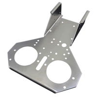 Pièces d'acier estampées sur mesure en tôle de carbone industrielle du Guangdong pour supports de conduits d'air et fabrication