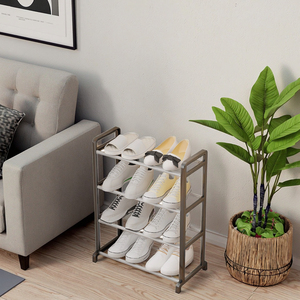 Công Suất Lớn Đa-Hai Lớp Giày Lưu Trữ Giá Cho Trẻ Em Vải Nhựa Và Sắt Cho Phòng Khách Lối Vào Hành Lang - Product Image 3