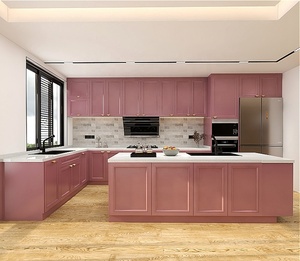 Durable And Elegant Pink Kitchen Cabinets Variants Alibaba Com