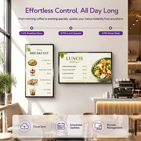 Kiosque de commande automatique mural pour restaurant, IP65, reconnaissance faciale, écran tactile intelligent, commande numérique, centre commercial, magasin de détail