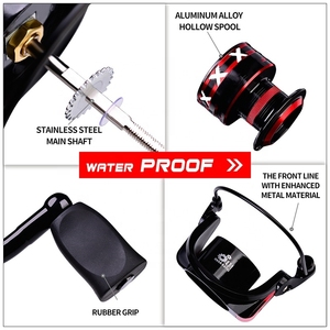 <span class=keywords><strong>Moulinet</strong></span> de pêche résistant à l'eau 21KG Max Drag Power pour bar <span class=keywords><strong>brochet</strong></span> matériel de pêche - Product Image 4