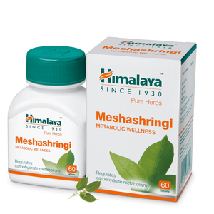 Himalaya Meshashringi Tabletas 60 Count Suplemento de hierbas Soporte de bienestar natural Vitality Booster Estilo de vida saludable - Product Image 2
