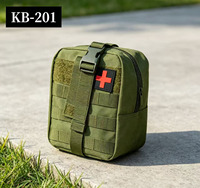 Trousse médicale tactique, trousse de premiers soins, trousse de voyage, trousse d'urgence, sac de taille respirant personnalisé, sac d'accessoires